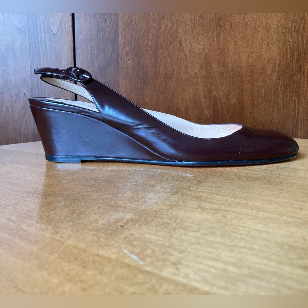 Christian Louboutin Cynthia Slingback Wedge - Picture 10 of 15